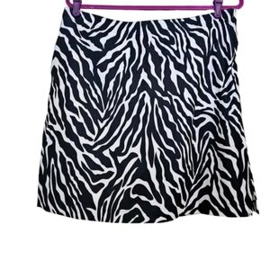 EP Pro/Newyork Zebra print black and white golf skort. Size 14